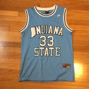Larry Bird Indiana state basketball jersey